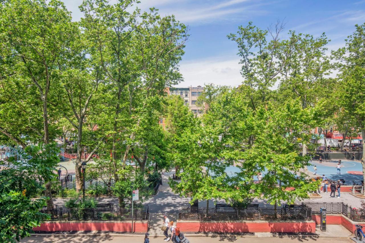 Apartment Sunlit Les 1br W Wd Nr Bd Train Nyc-865 New York